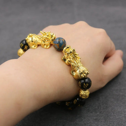 Feng Shui Five Elements Pixiu Wealth Bracelet
