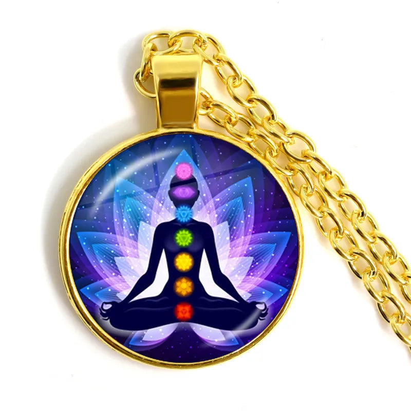 New Arrival 7 Chakra Reiki Healing Necklace
