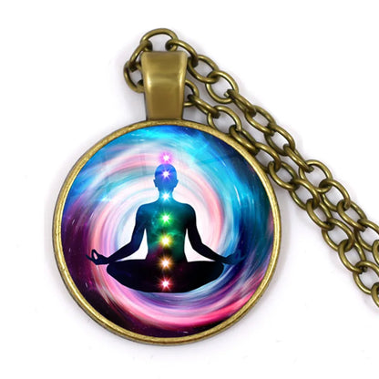 New Arrival 7 Chakra Reiki Healing Necklace