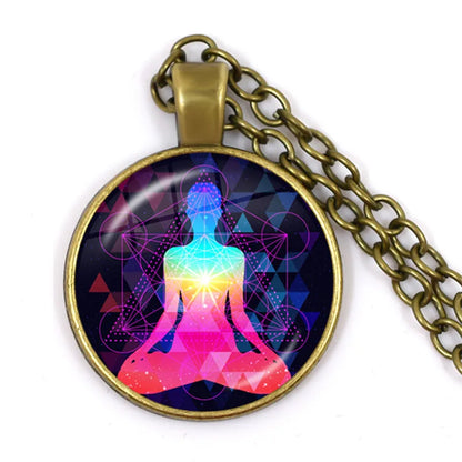 New Arrival 7 Chakra Reiki Healing Necklace