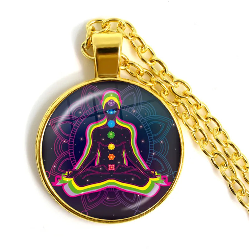 New Arrival 7 Chakra Reiki Healing Necklace