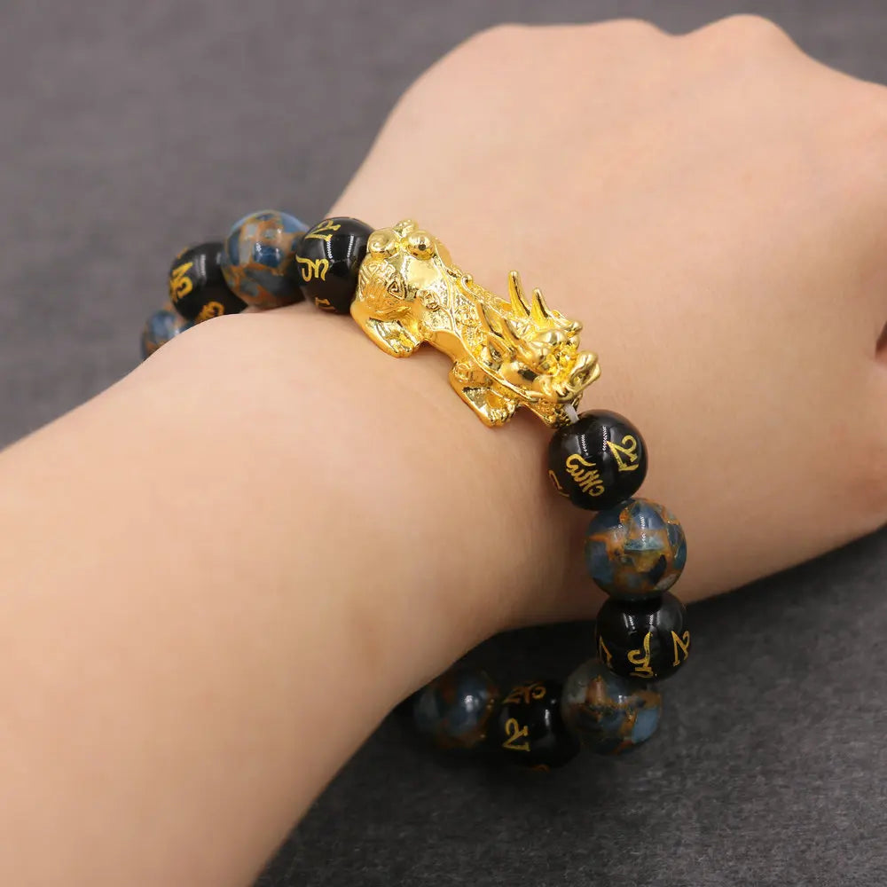 Feng Shui Five Elements Pixiu Wealth Bracelet