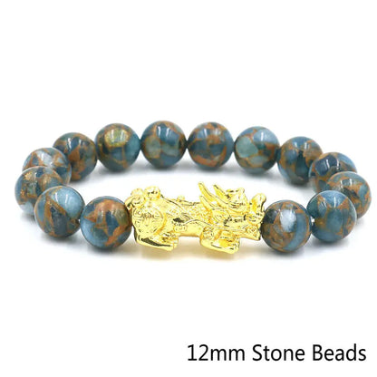 Feng Shui Five Elements Pixiu Wealth Bracelet