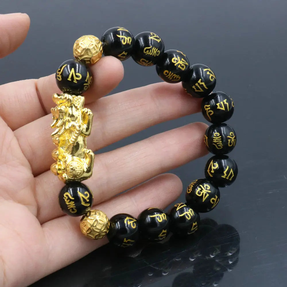 Feng Shui Five Elements Pixiu Wealth Bracelet
