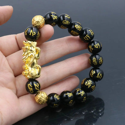 Feng Shui Five Elements Pixiu Wealth Bracelet