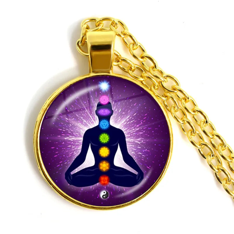 New Arrival 7 Chakra Reiki Healing Necklace