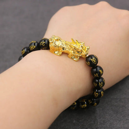Feng Shui Five Elements Pixiu Wealth Bracelet