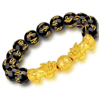 Feng Shui Five Elements Pixiu Wealth Bracelet
