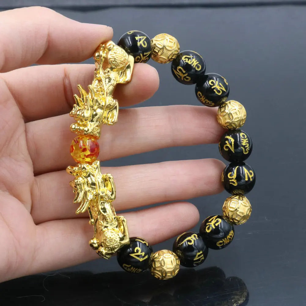 Feng Shui Five Elements Pixiu Wealth Bracelet