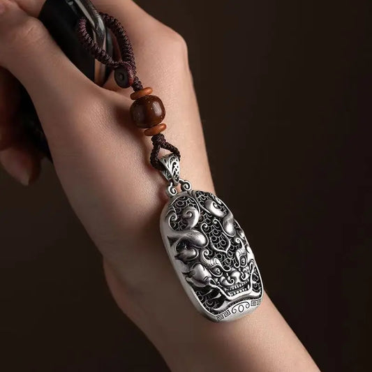 Lucky Pixiu Amulet Keychain
