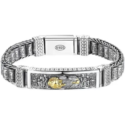Rotatable Pixiu Charm Bracelet