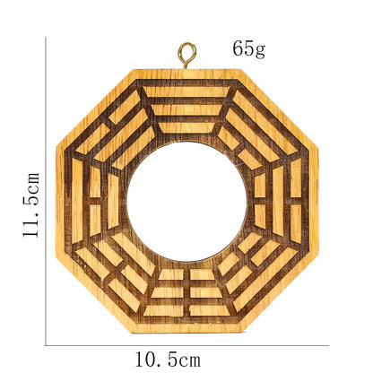 Retro Mahogany Bagua Mirror