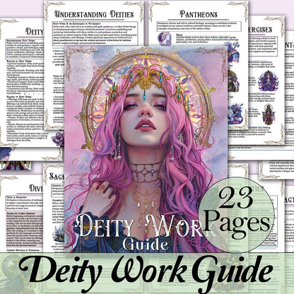Spell Jars Guide Book & 27-Page Witchcraft and Magic Workbook for Beginners