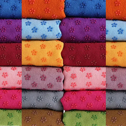Anti-Slip Sweat-Absorbent Yoga Mat Towel Cloth