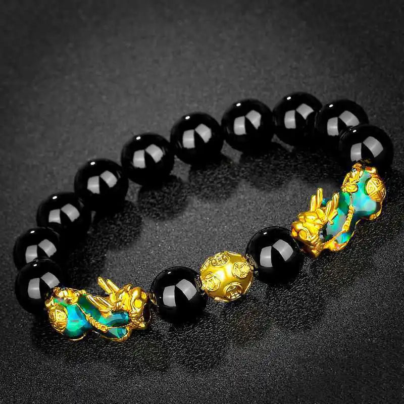 Feng Shui Five Elements Pixiu Wealth Bracelet