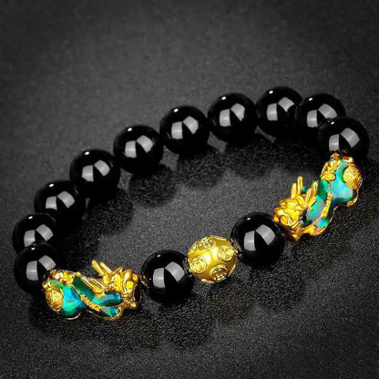 Feng Shui Five Elements Pixiu Wealth Bracelet