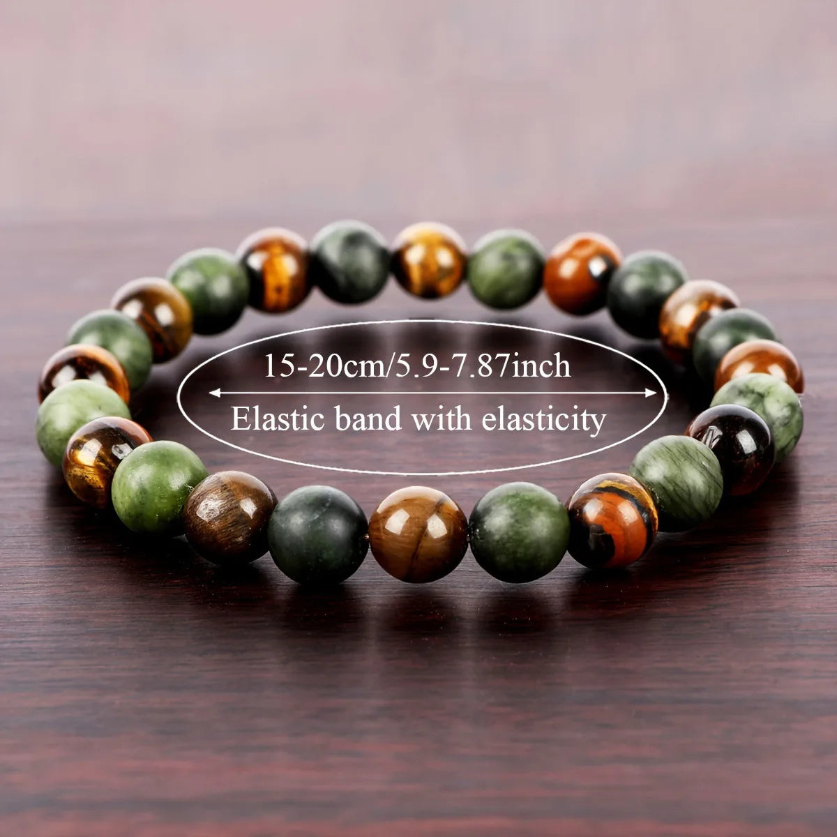 Natural Stone Symbolic Beaded Bracelet Collection