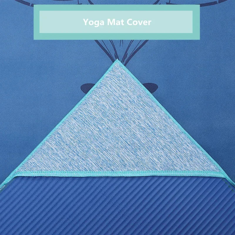 Printed Hot Yoga Mat Towel (185 x 63 cm)