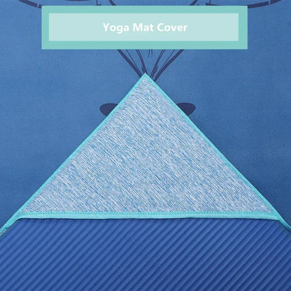 Printed Hot Yoga Mat Towel (185 x 63 cm)