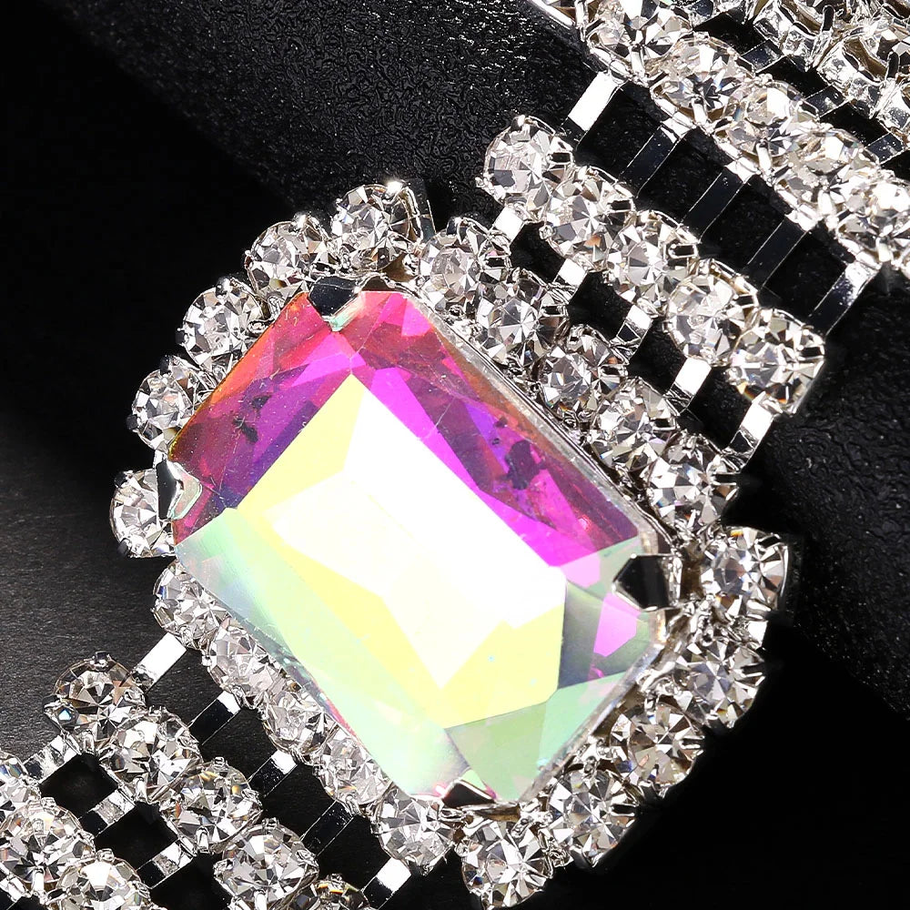 3-Piece Color Geometric Bridesmaid Jewelry Set