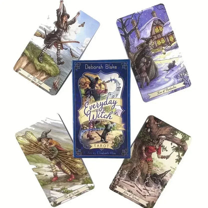 Everyday Witch Tarot Deck (78-Card Set)