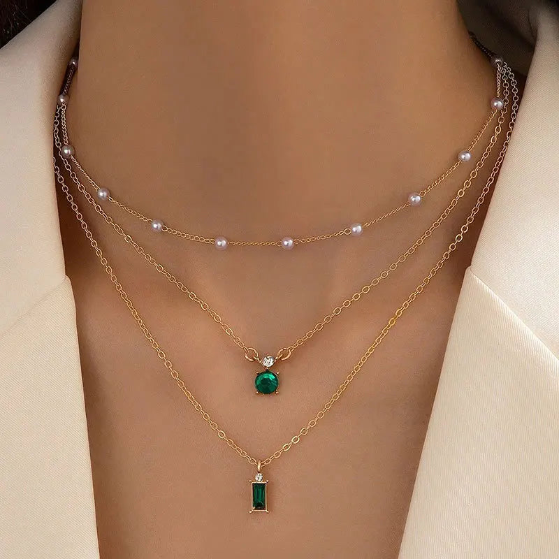 New Trendy Boho Evil Eye Stainless Steel Necklace Collection