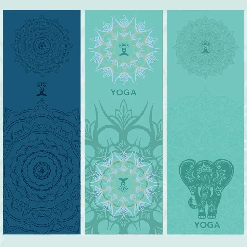 Printed Hot Yoga Mat Towel (185 x 63 cm)