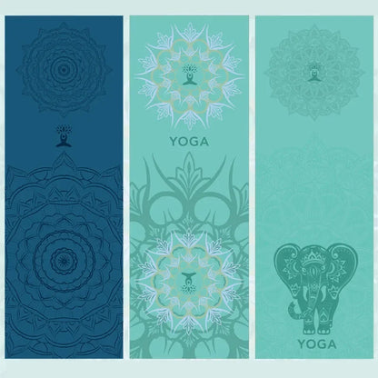 Printed Hot Yoga Mat Towel (185 x 63 cm)