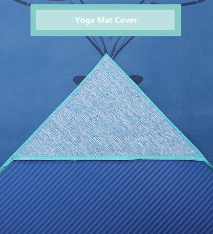 Printed Hot Yoga Mat Towel (185 x 63 cm)