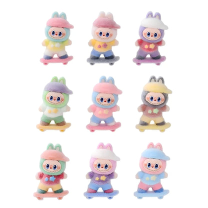 Bestseller Flocked Little Witch Cute Mini Figurines Trendy Blind Box Blind Bag DIY Desktop Decor Ornaments Car Decoration