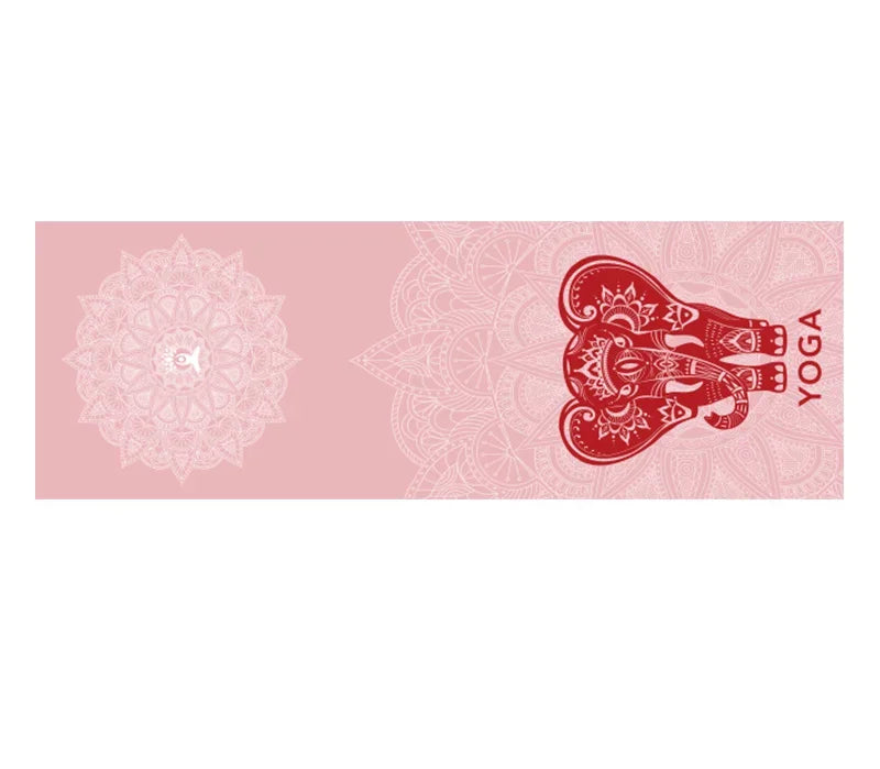 Printed Hot Yoga Mat Towel (185 x 63 cm)