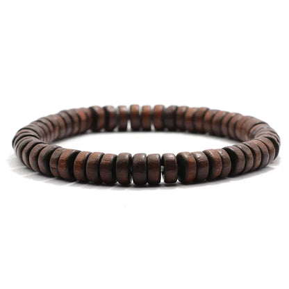 Handmade Coconut Husk Wooden Bracelet