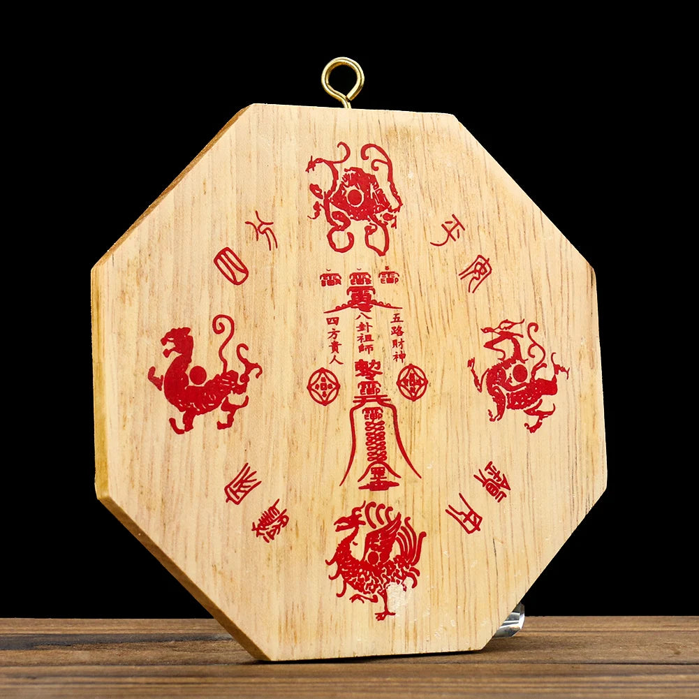 Retro Mahogany Bagua Mirror