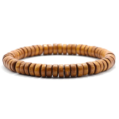 Handmade Coconut Husk Wooden Bracelet