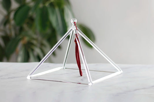 Crystal Singing Pyramid Quartz Tower