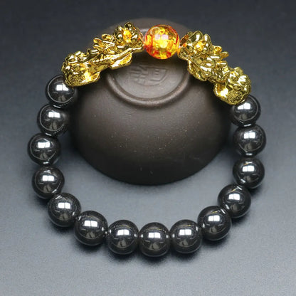 Feng Shui Five Elements Pixiu Wealth Bracelet