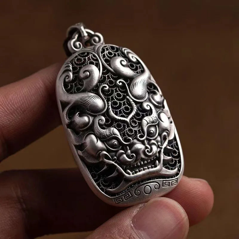 Lucky Pixiu Amulet Keychain