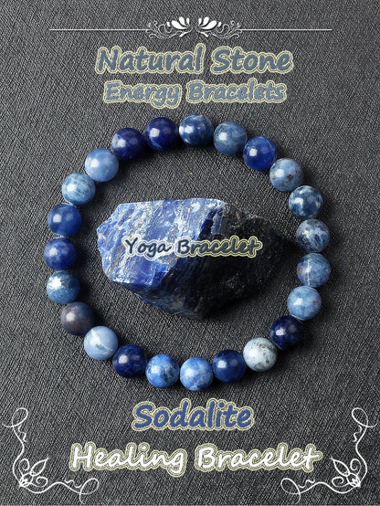 Amethyst Bead Bracelet