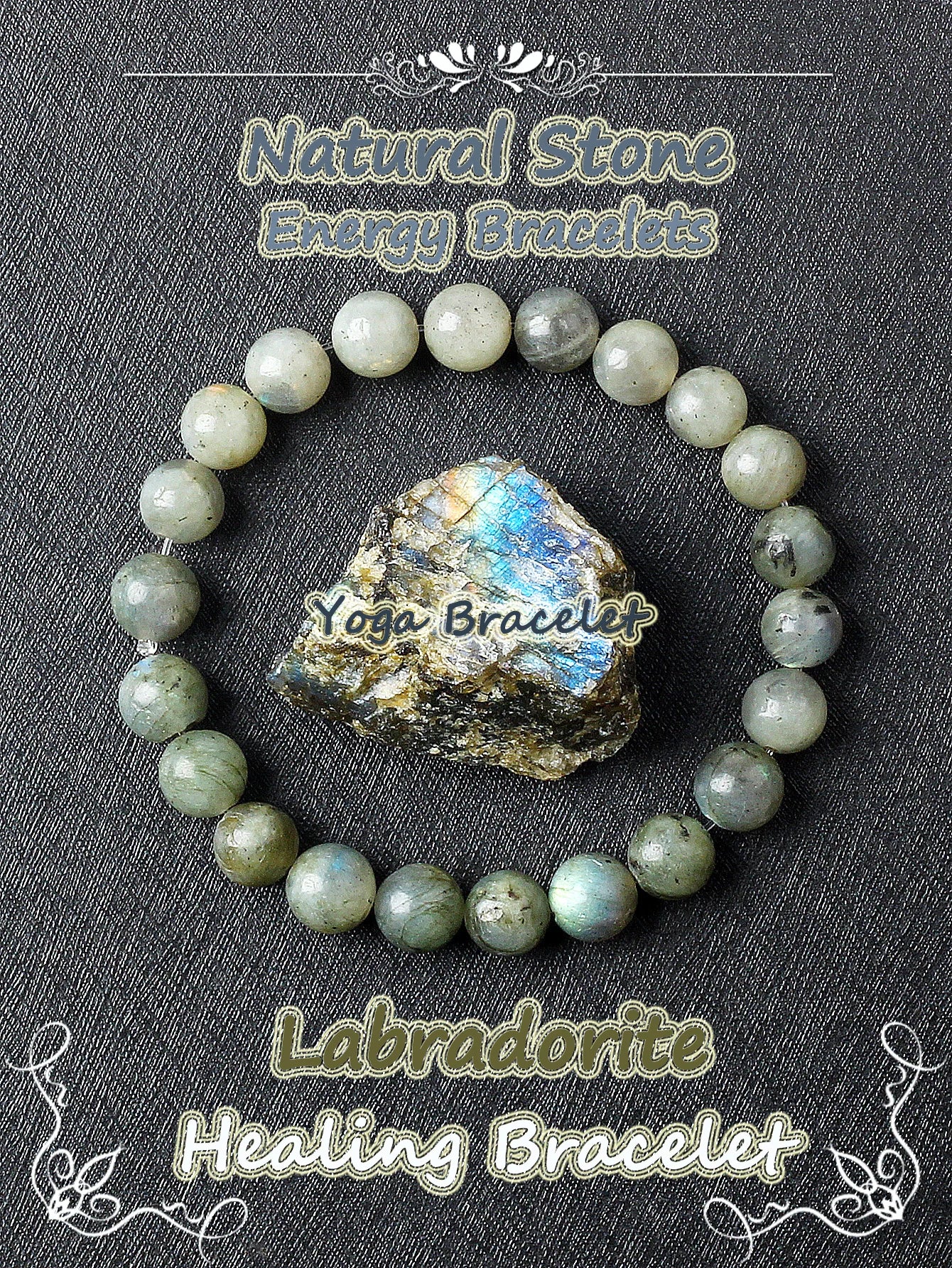 Amethyst Bead Bracelet