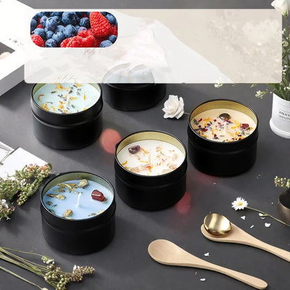 Wholesale Crystal & Dried Floral Scented Candle Set