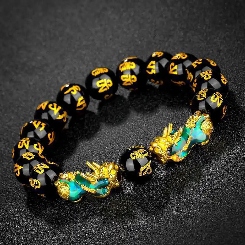 Feng Shui Five Elements Pixiu Wealth Bracelet