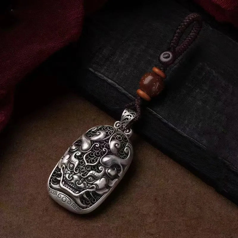 Lucky Pixiu Amulet Keychain