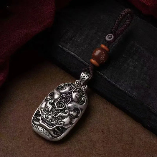 Lucky Pixiu Amulet Keychain