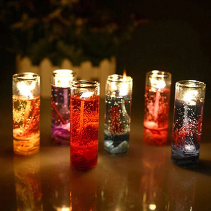 Aromatherapy Smokeless Ocean Shell Scented Jelly Candle