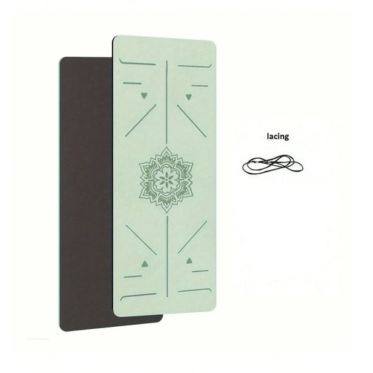 Eco-Friendly Anti-Slip Yoga and Pilates Fitness Mat