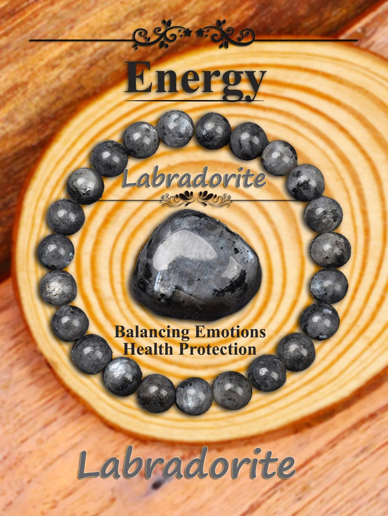 Handmade Natural Lapis Lazuli Stone Bracelet