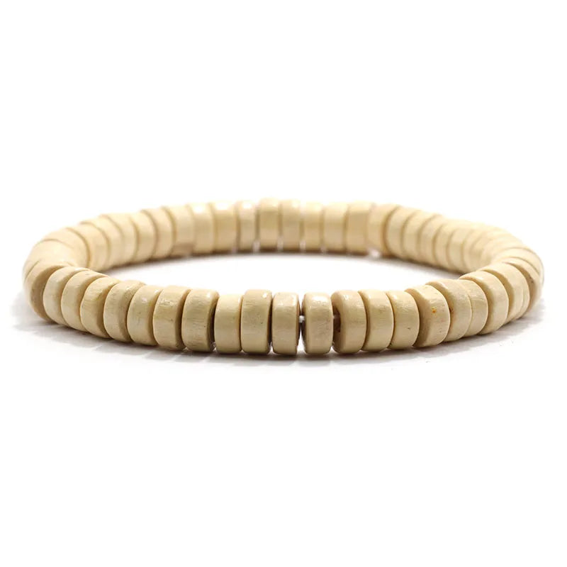 Handmade Coconut Husk Wooden Bracelet