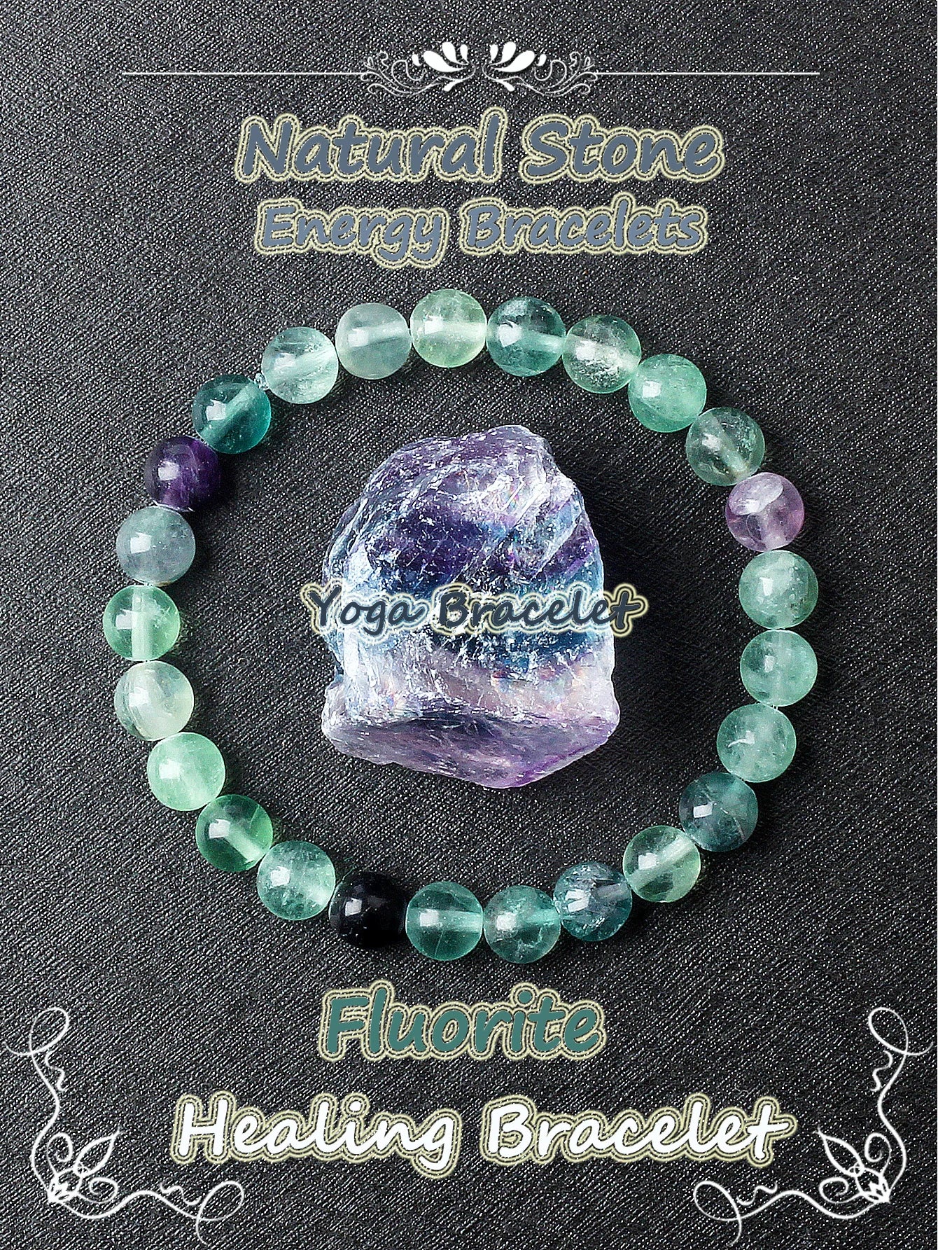 Amethyst Bead Bracelet