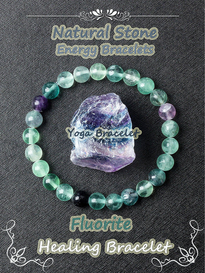 Amethyst Bead Bracelet