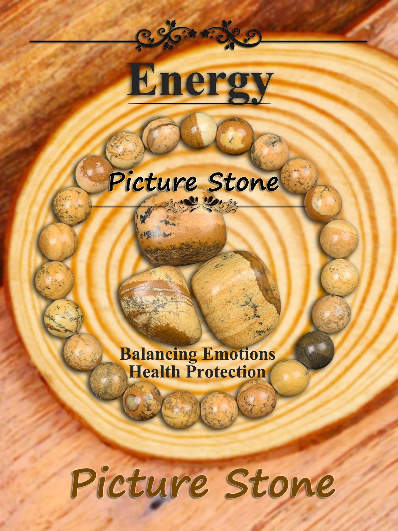 Handmade Natural Lapis Lazuli Stone Bracelet